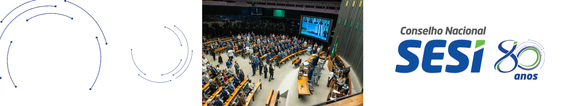 SESI celebra 80 anos com homenagem em sessão solene na Câmara dos Deputados