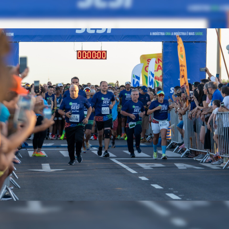 2ª Corrida Nacional do SESI acontece em 1º de maio em 26 estados