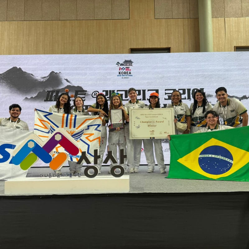Do Maranhão à Coreia do Sul: equipe feminina do SESI conquista prêmio Champions Award