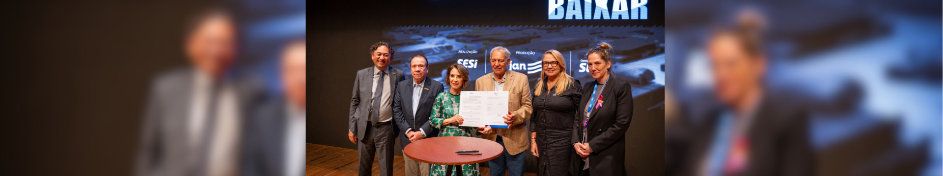 Sistema FIERGS formaliza doação de equipamentos para recuperação da aprendizagem após as enchentes