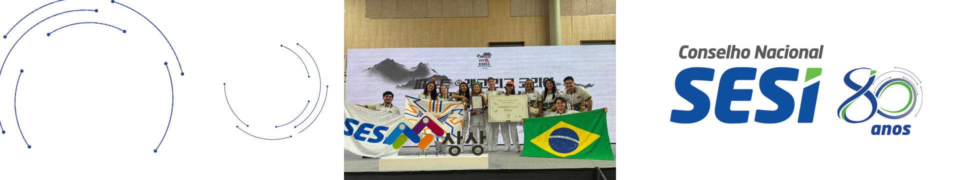 Do Maranhão à Coreia do Sul: equipe feminina do SESI conquista prêmio Champions Award