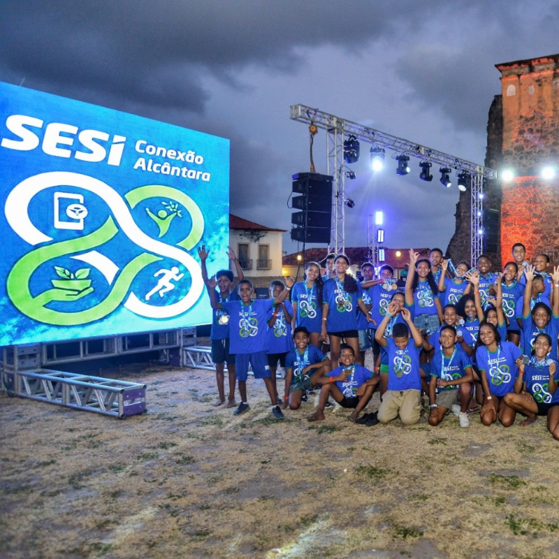 Projeto Conexão SESI Alcântara celebra esporte, cultura e tradição quilombola