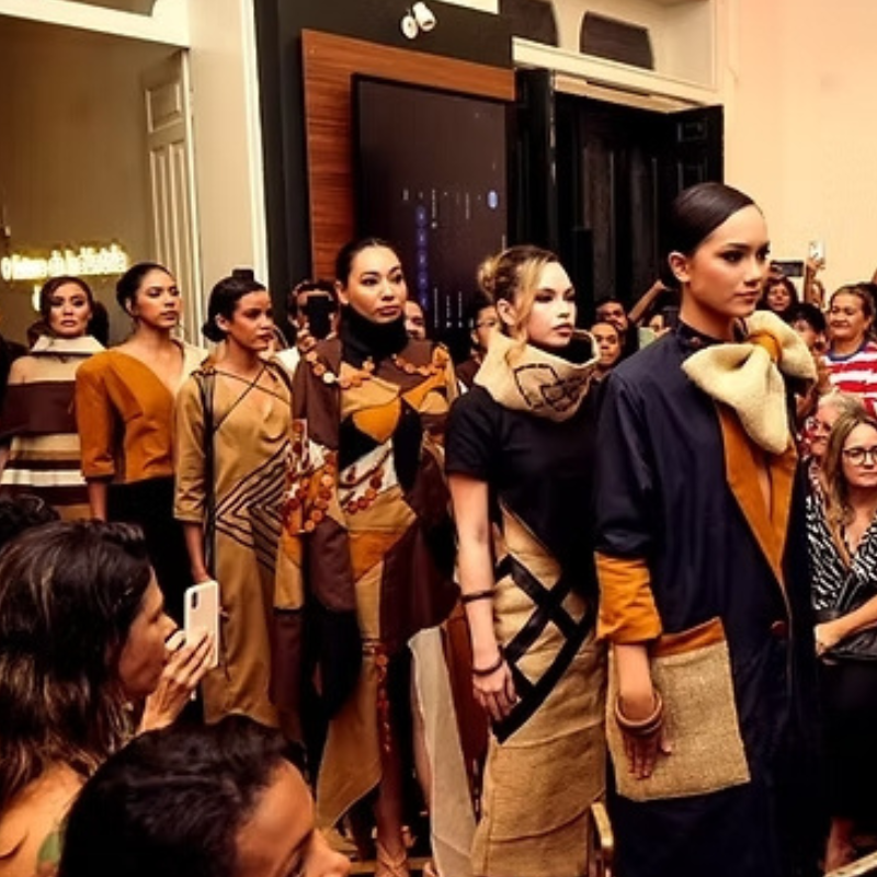 Exposição transforma história de casarão de Belém em moda amazônica