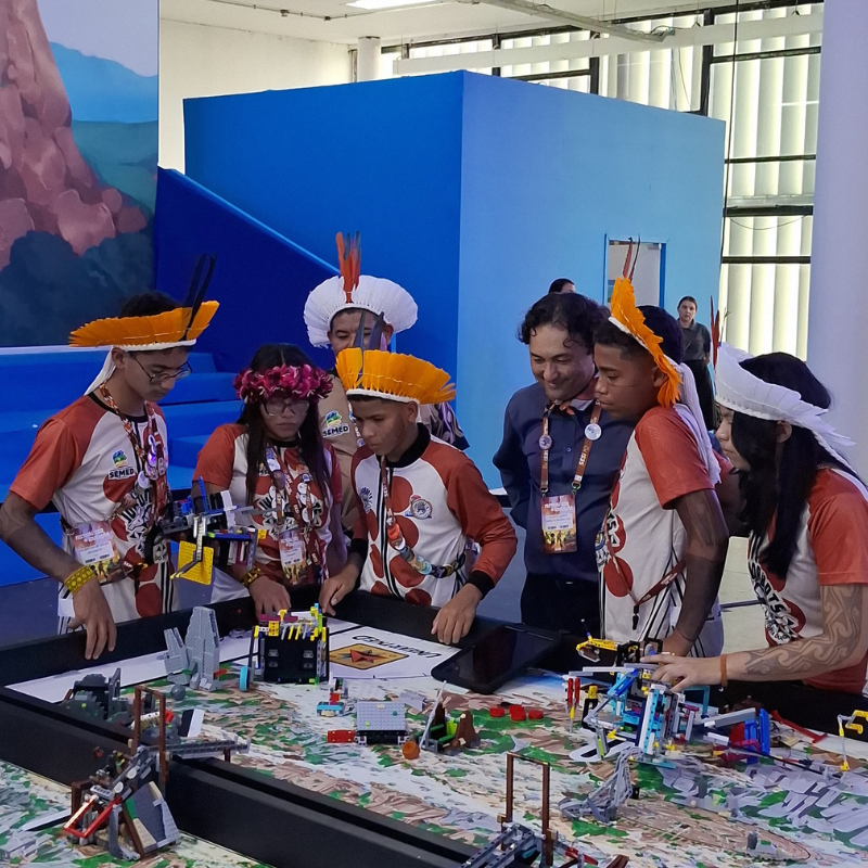 SESI lança projeto que integra robótica e saberes tradicionais em comunidades indígenas do Xingu