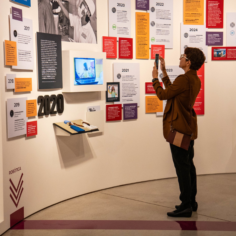 SESI Lab inaugura exposição que celebra os 80 anos do SESI e projeta os próximos capítulos da indústria brasileira