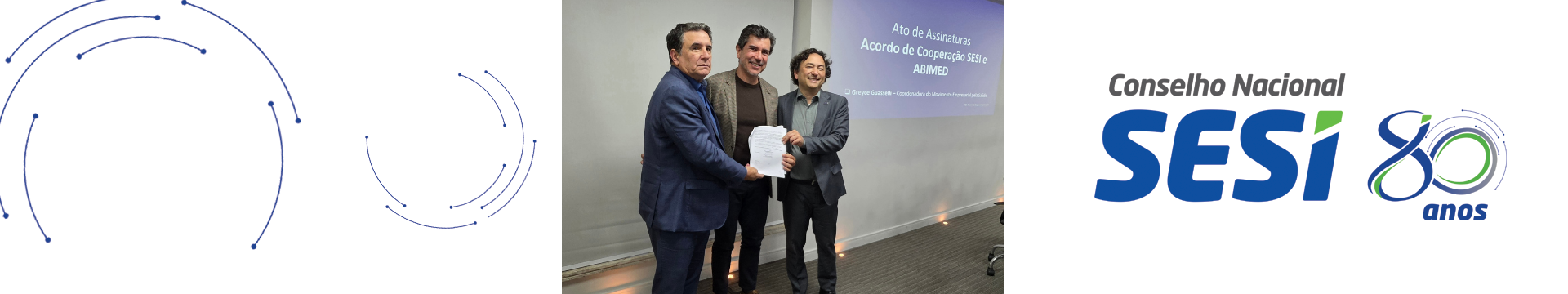 SESI Nacional e Abimed assinam acordo de cooperação em saúde e inovação