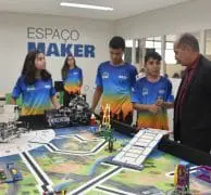 Conselho visita sede da Fibra e Sesi Taguatinga