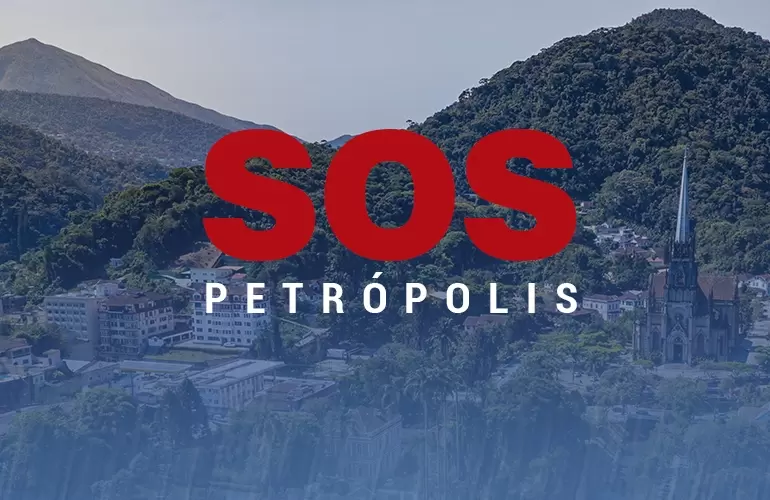 Solidariedade às famílias de Petrópolis