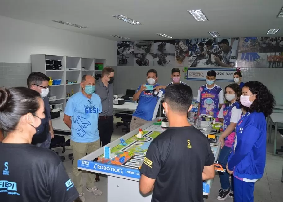 Conselho Nacional visita unidades do SESI no Piauí