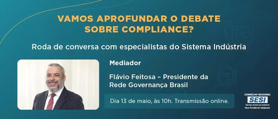 CN-SESI convida para roda de conversa sobre compliance