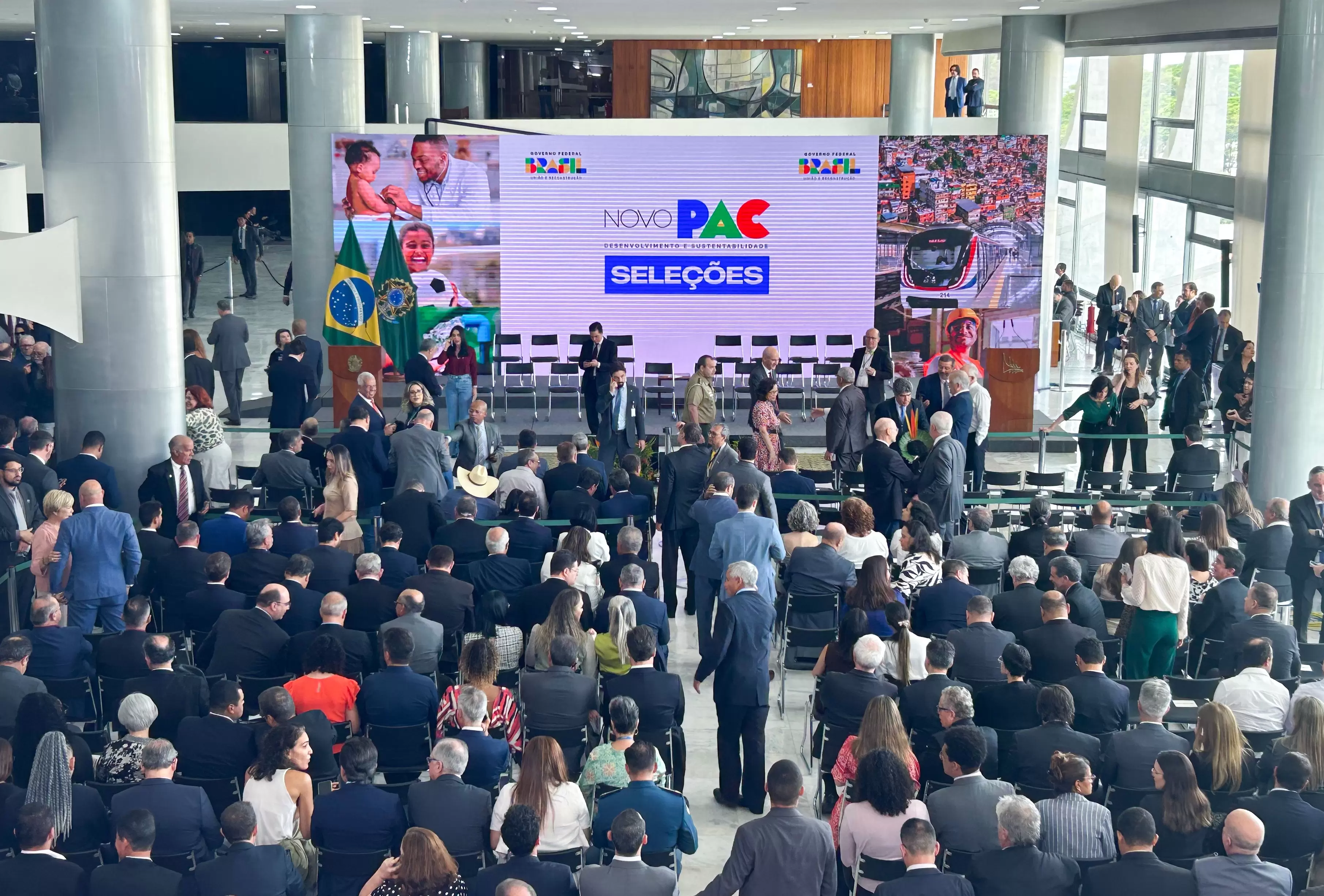 Conselho Nacional do SESI prestigia lançamento das Seleções do Novo PAC