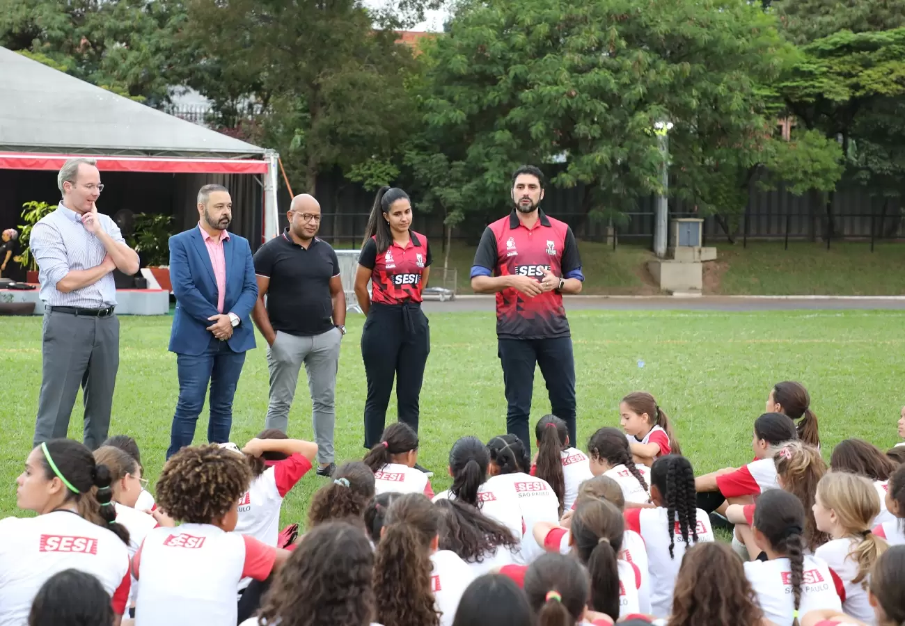 SESI Osasco recebe Conselho Nacional do SESI e Secretaria Nacional de Futebol