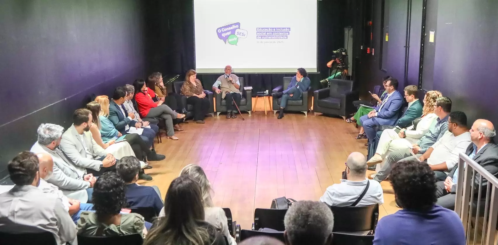 Roda de Conversa fortalece debate sobre educação de pessoas em vulnerabilidade