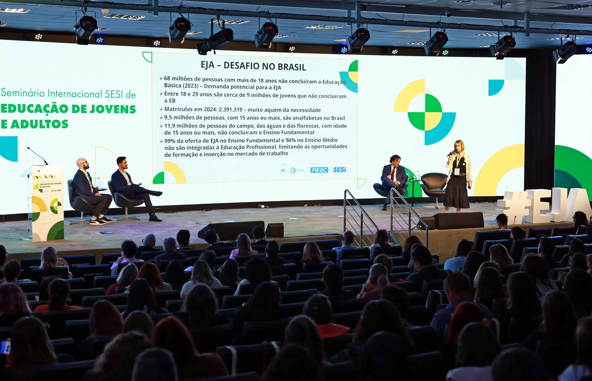 Seminário Internacional do SESI reforça a importância de alinhar EJA ao mundo do trabalho