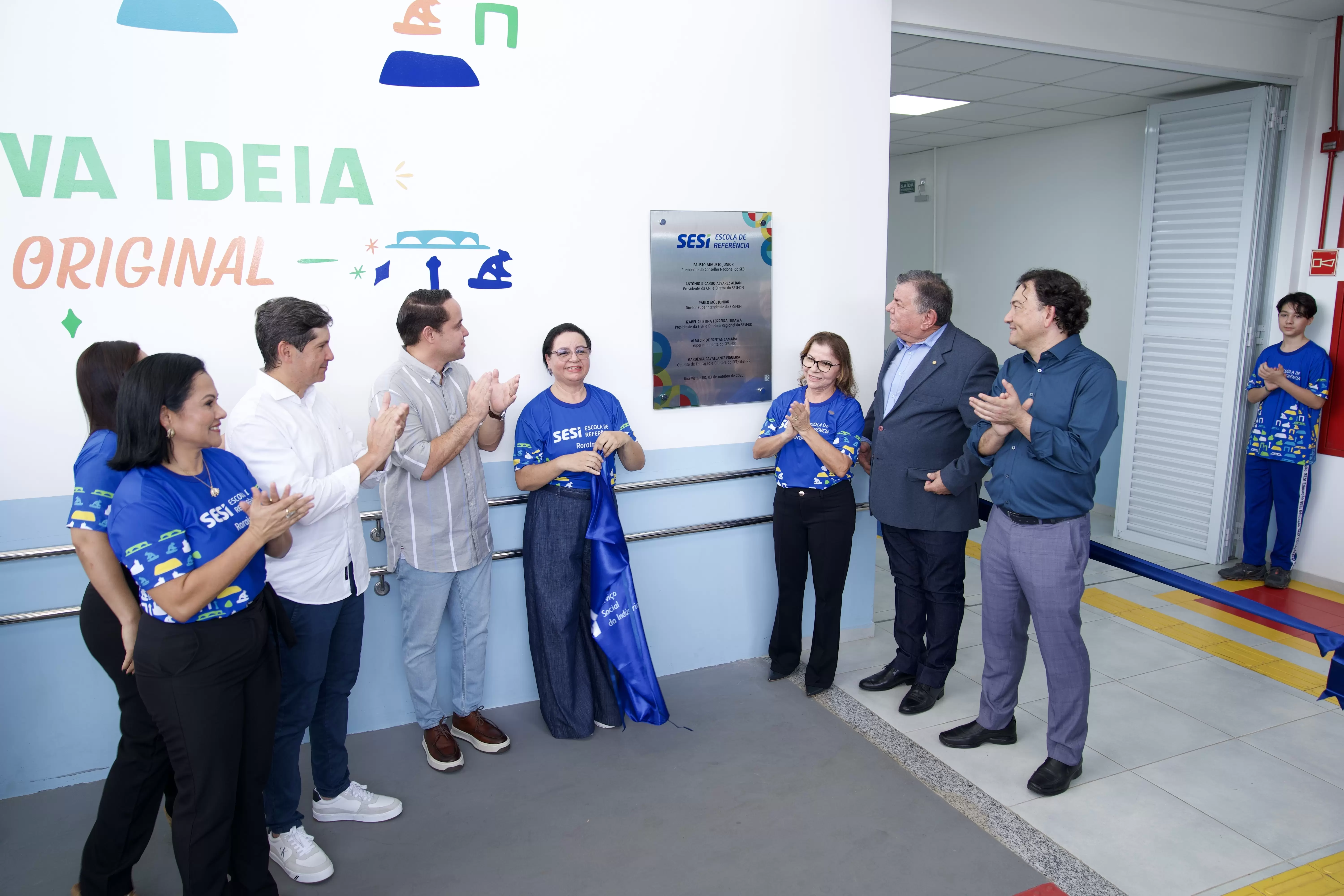 Inauguração da Escola SESI de Referência reforça a valorização da indústria e da educação em Roraima