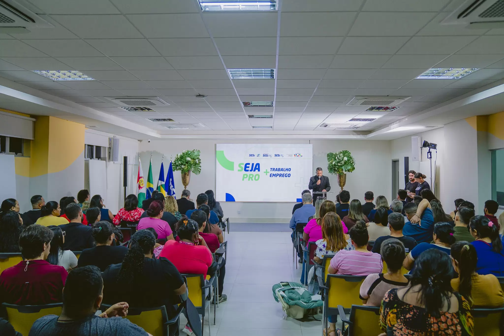 SEJA PRO+ chega a Mato Grosso e realiza aula inaugural com 100 alunos