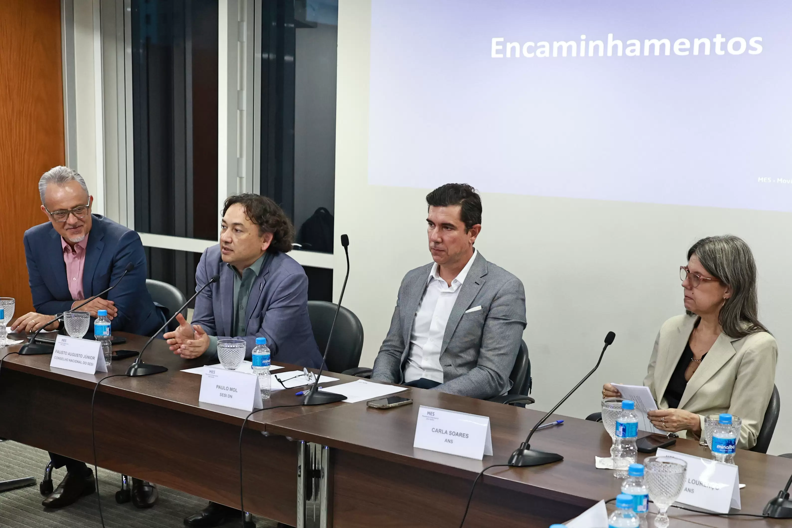 MES re&uacute;ne lideran&ccedil;as em S&atilde;o Paulo para debater agenda da sa&uacute;de em 2026