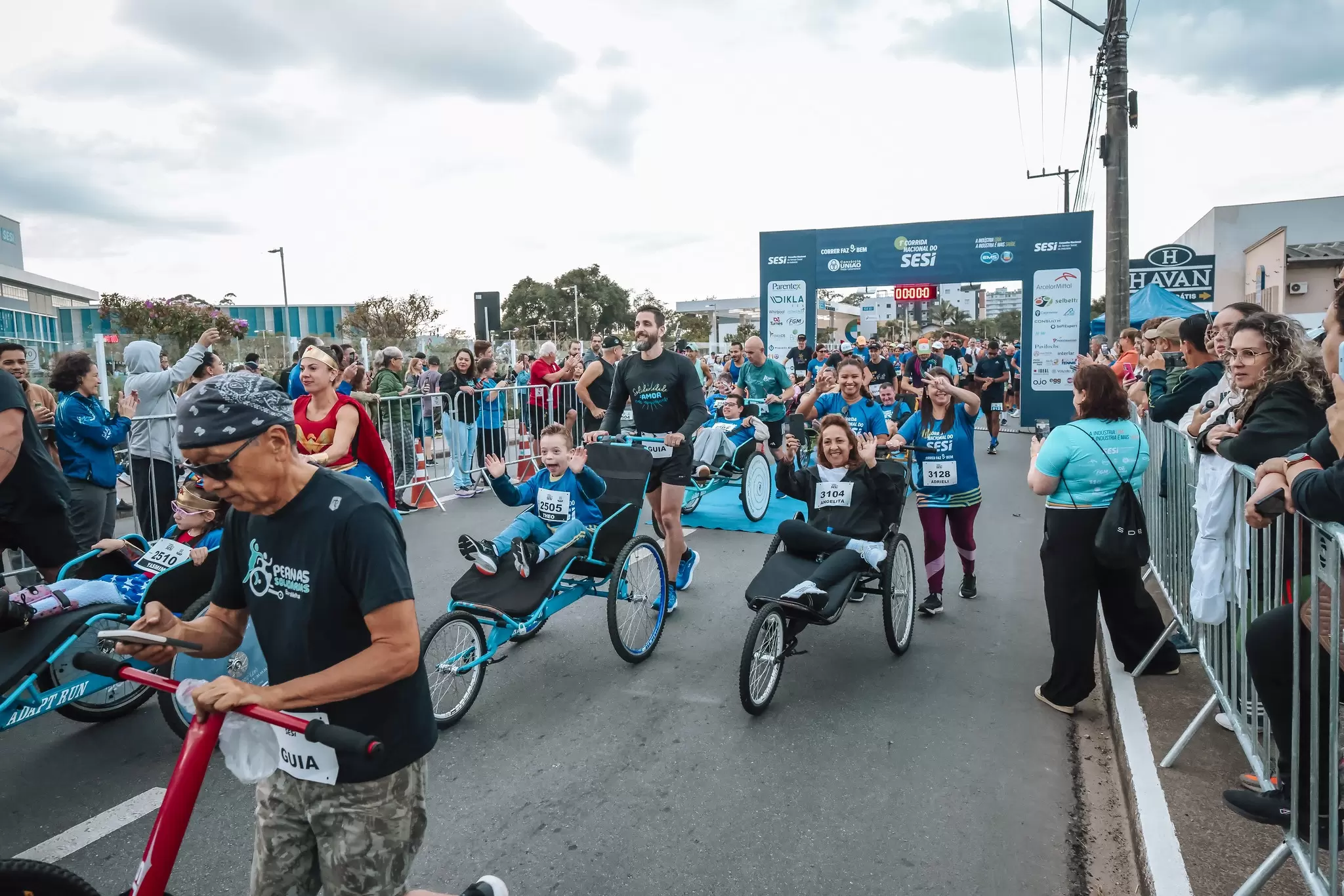 Inclus&atilde;o avan&ccedil;a na 2&ordf; Corrida Nacional do SESI com parceria do Comit&ecirc; Paral&iacute;mpico Brasileiro
