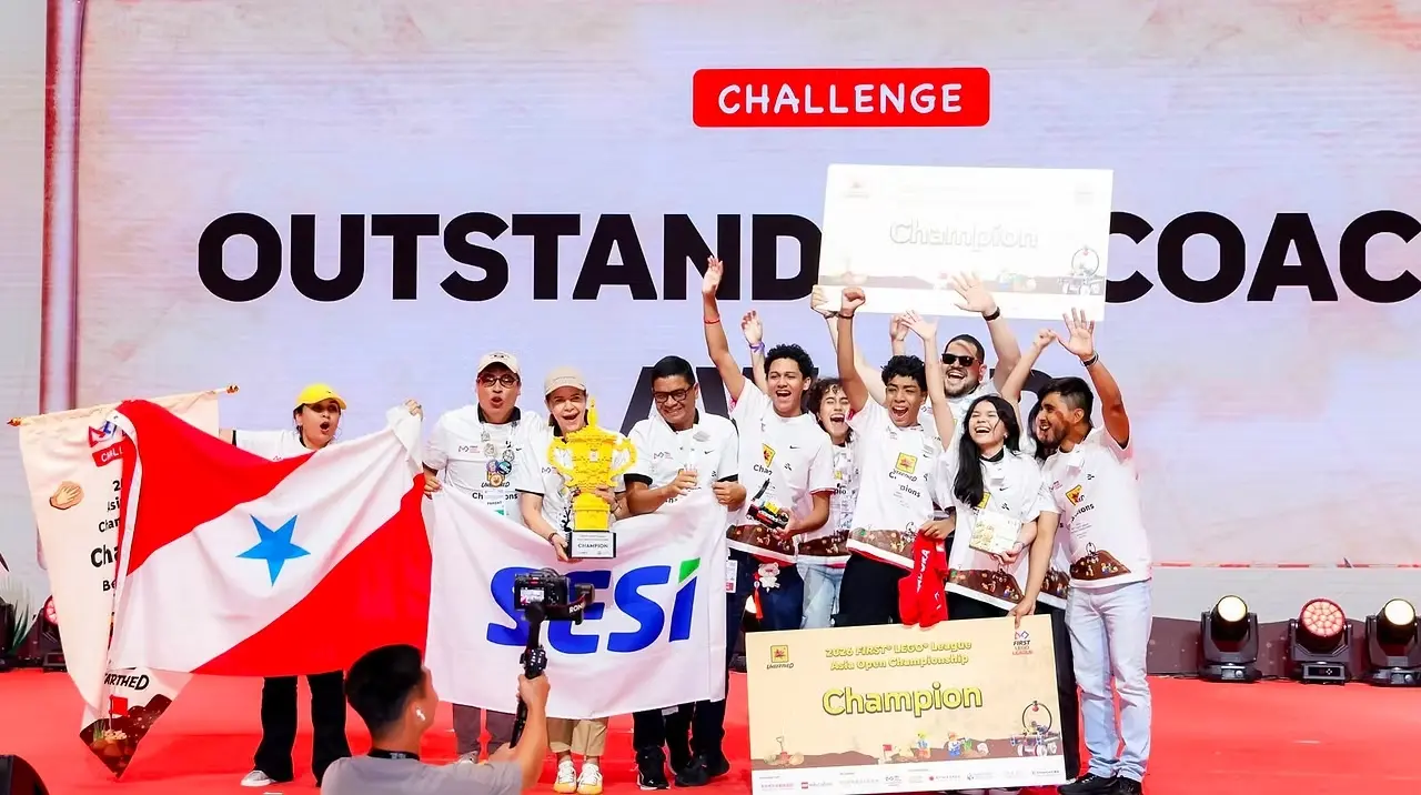 Equipe do SESI Ananindeua conquista primeiro lugar de mundial de rob&oacute;tica na China